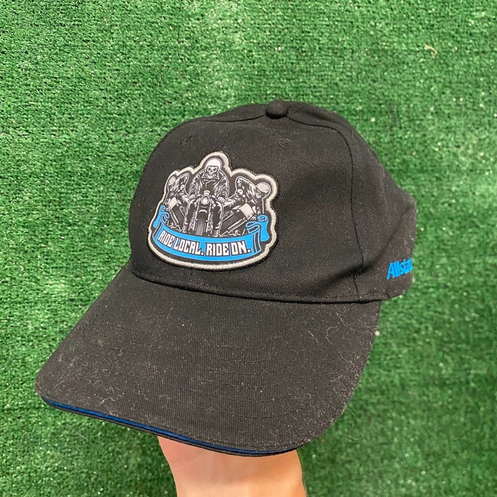 Motorcycles Biker Skulls Vintage Moto Baseball Cap Dad Hat